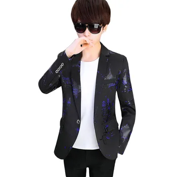 

Autumn Men Leisure Suit Slim Fit Handsome Small Suit Teenagers Student Thin Section Hairstyle Teacher Work