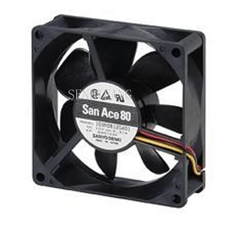 

Free shipping 109R0812S4N03 DC 12V 0.18A 0x80x25mm Server Cooler Fan