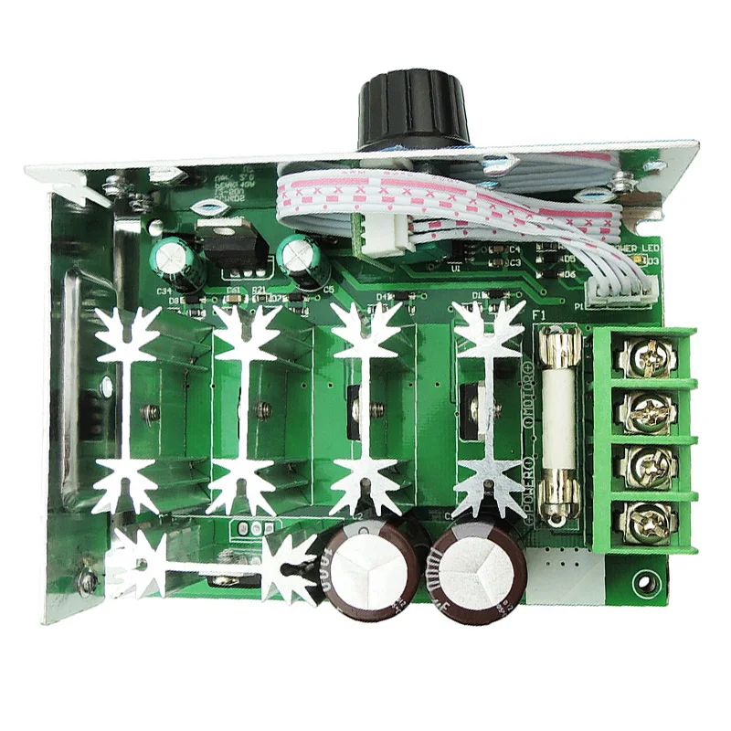 Escovado da C.c. v da Velocidade do Motor da C.c. de 12 Pwm com Uso do Interruptor de Controle da Velocidade para o Motor Controlador 24 36 30a 12 V-50 v 5 Cheap Controlador do motor
