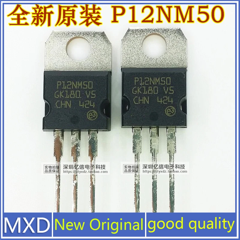 

5 шт./лот новая Оригинальная полевая МОП-трубка P12NM50 STP12NM50 12A500V хорошее качество