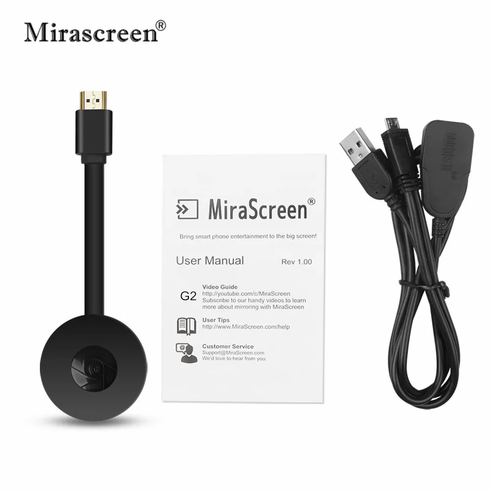 Беспроводной Wi Fi адаптер Mirascreen HDMI портативный ТВ приемник 4K 1080P Поддержка Airplay