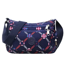 Легкая водонепроницаемая нейлоновая сумка, Большая вместительная женская сумка на плечо, универсальная сумка на плечо, модная сумка для подгузников