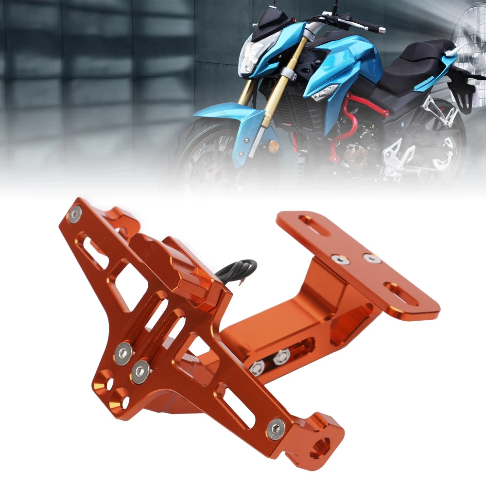 

Motorcycle License Plate Bracket License Plate Holder Frame Number Plate For Honda Cbr 600 F2 F3 F4 F4i 900 Cbr900rr 1993-2017