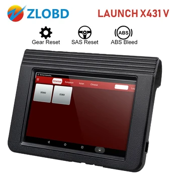 

LAUNCH X431 V 8inch Tablet Wifi/Bluetooth Free Update Online X431 V Full System Diagnostic Tool X431V 8inch Screen DHL Free