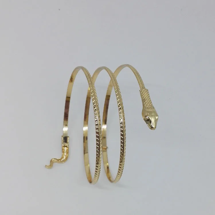 

1PC Hot Popular Women Bracelet Snake Spiral Upper Arm Cuff Armlet Armband Bangle Jewelry Gift