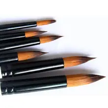 6 шт. нейлоновая вата акварельные художественные кисти художники нейлоновый чертежный вкладыш фломастеры кисть для масляной живописи