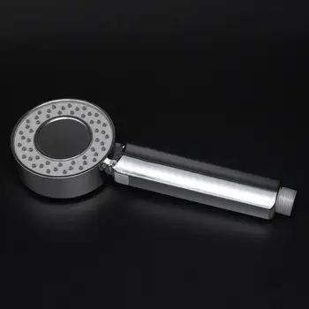 

2019 NEW Removable Double-sided Shower Head Water Saving Round ABS Chrome Booster Bath Shower High Pressure Handheld Hand Shower