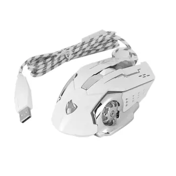 

Ergonomic Mechanical Gaming Mouse 3200DPI 6 Buttons Computer Mouse Luminous USB Wired Mouse for PC Computer Laptop