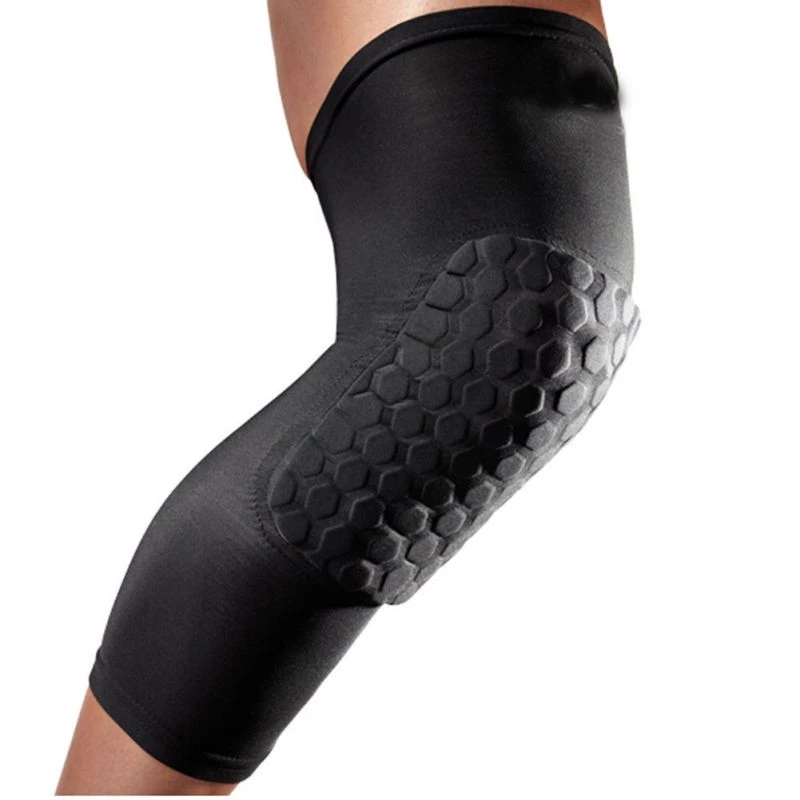 Dserw 1 PCS Honeycomb Sports Knee Pad Leg Support for Running Basketball Weightlifting Gym Workout Sports etc S-XXL for Men /& Women
