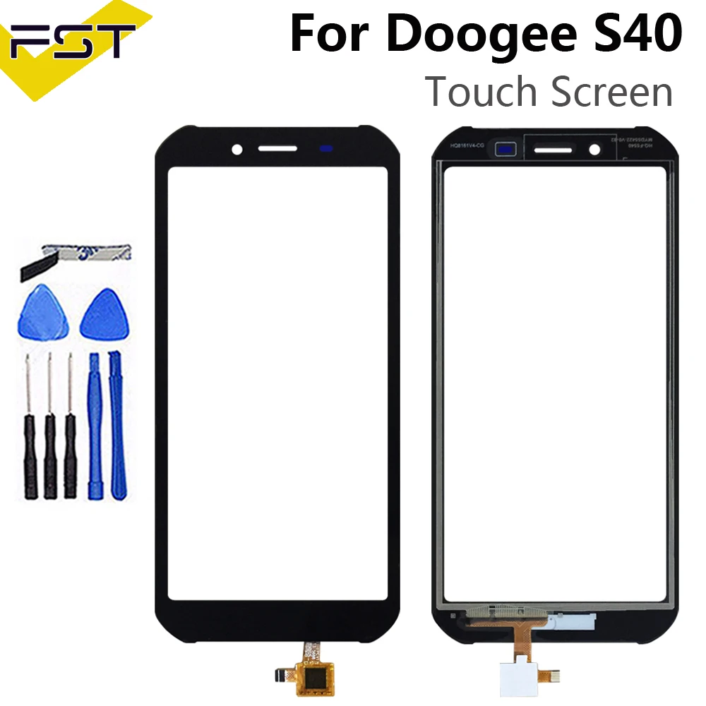 Сенсорная стеклянная панель 5 дюйма Для Doogee S40 сенсорный экран дигитайзер датчик