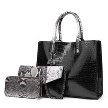 

Women's Handbag Shoulder bag designer Luxury 2020 PU leather 3 PCS Crossbody Clucth Purse Wallet Ladies