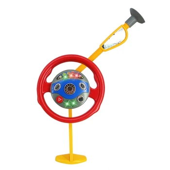 

Children's Backseat Steering Wheel Toy Electronic Driver Car Game Children's New Year's Eve Christmas Gift