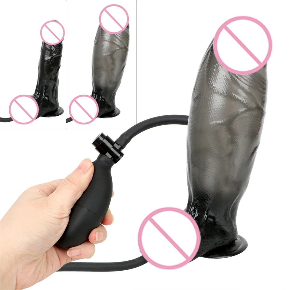 Inflatable-Dildo-Big-Butt-Plug-Huge-Anal-Plug-Vaginal-Stimulation-Pump-Realistic-Penis-Suction-Cup-Sex (4)