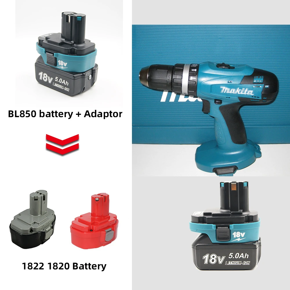 Адаптер для аккумулятора Makita серии BL850 18 в преобразователь аккумуляторов 1822 1820