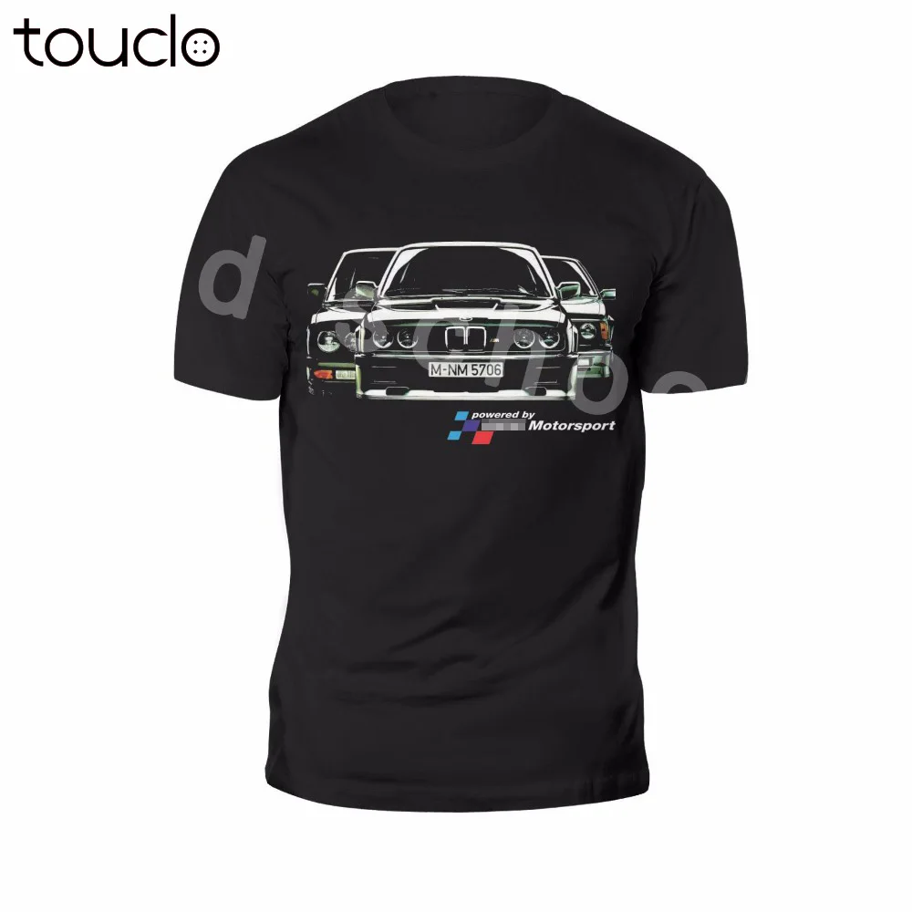 T-shirt da uomo Nuova manica corta Tees 100% Cartoon T Shirt Uomo New Retro M3 E30 M Power Classic divertente Tee shirts