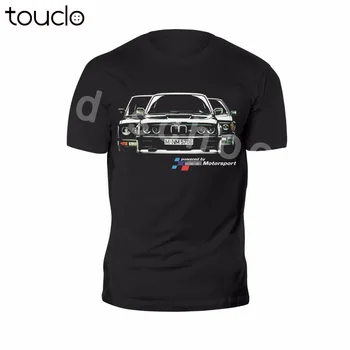 T-shirt da uomo Nuova manica corta Tees 100% Cartoon T Shirt Uomo New Retro M3 E30 M Power Classic divertente Tee shirts