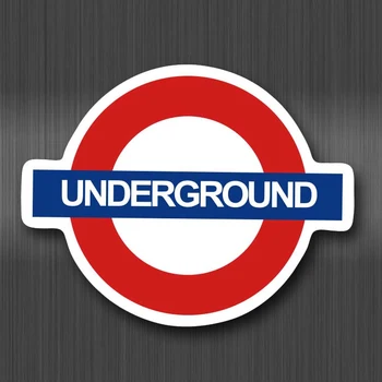 

A0117 Underground British Subway Waterproof Sticker for Cars Cool Laptop Luggage Skateboard Graffiti Notebook Stickers
