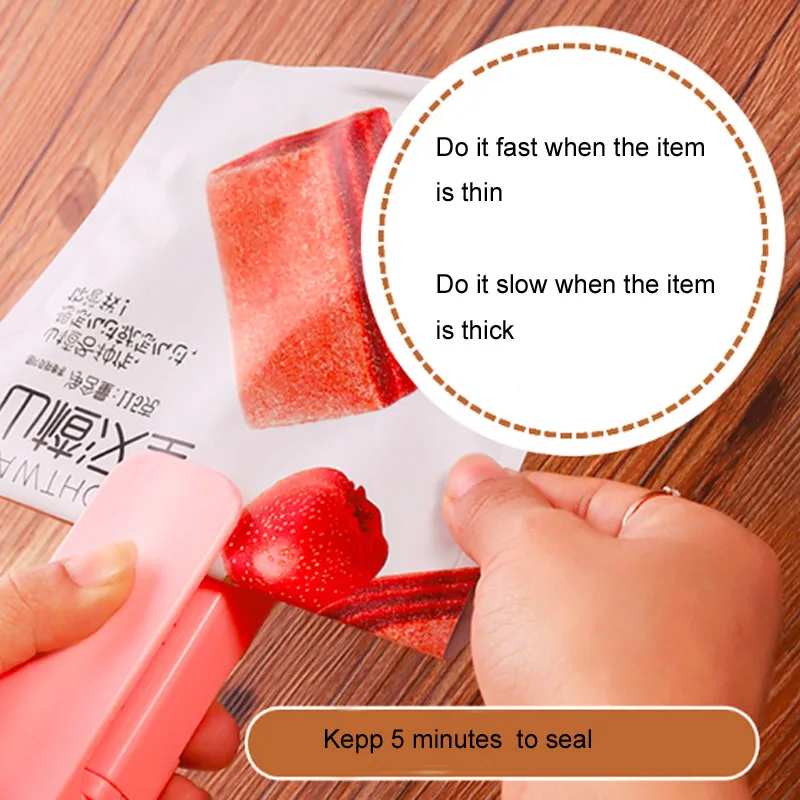 Mini Portable Heat Fully Sealing Machines magic sealer for Plastic Bag Impulse Sealer for Packing Plastic Bag NEW Hot Selling