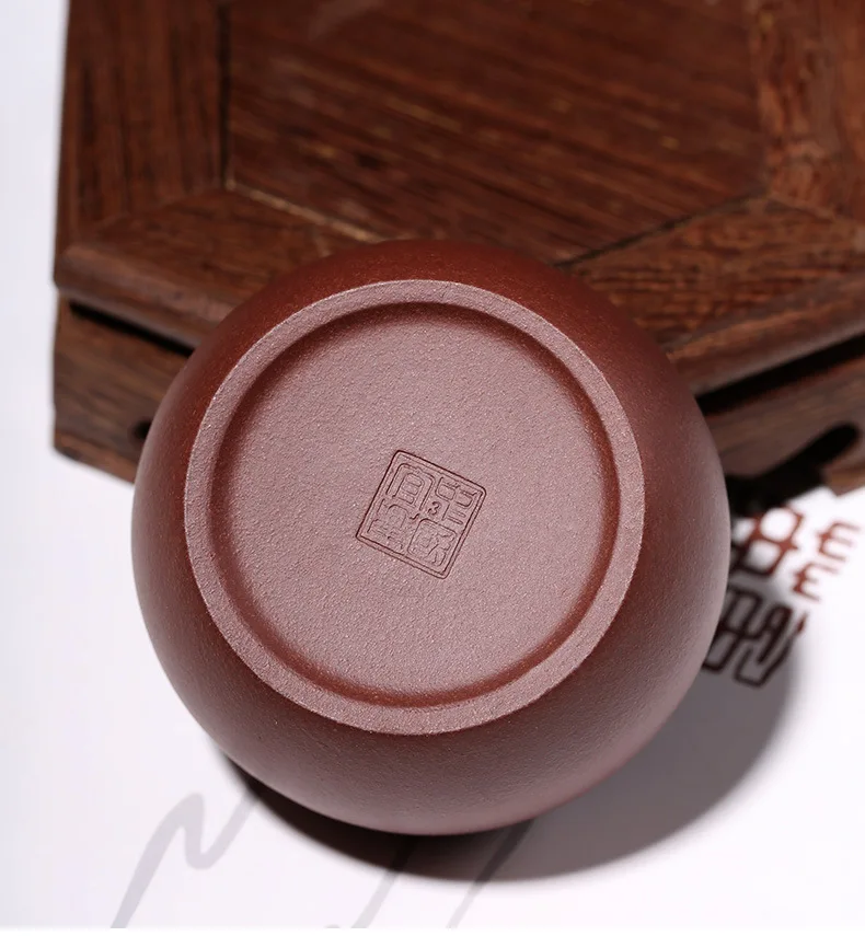 Purple Clay Entirely Handmade for Making Teacup Tea Set Gift Box a Generation of Fat Master Cup Gift Customization Tea Ceremony
