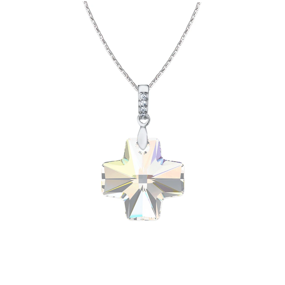 Серебряная подвеска Miestilo с кристаллами Swarovski | Украшения и аксессуары