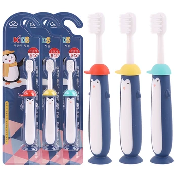 

3pcs Children Toothbrush Baby Special Soft Fur Cartoon Toothbrush Oral Dental Care Kids Tooth Brush Toys Infant Teething Gift
