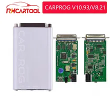 OBD2 CARPROG V10.93 Carprog V10.0.5 V8.21 Car Prog ECU Chip Tunning strumento di riparazione auto Carprog 10.93 (con tutti gli adattatori 21 articoli