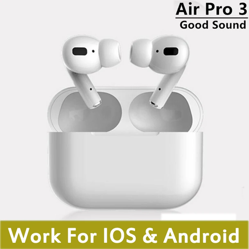 

Airpodding Pro 3 Bluetooth Earphone TWS Wireless Headphones HiFi Music Earbuds Sports Gaming Headset For IOS Android Phone