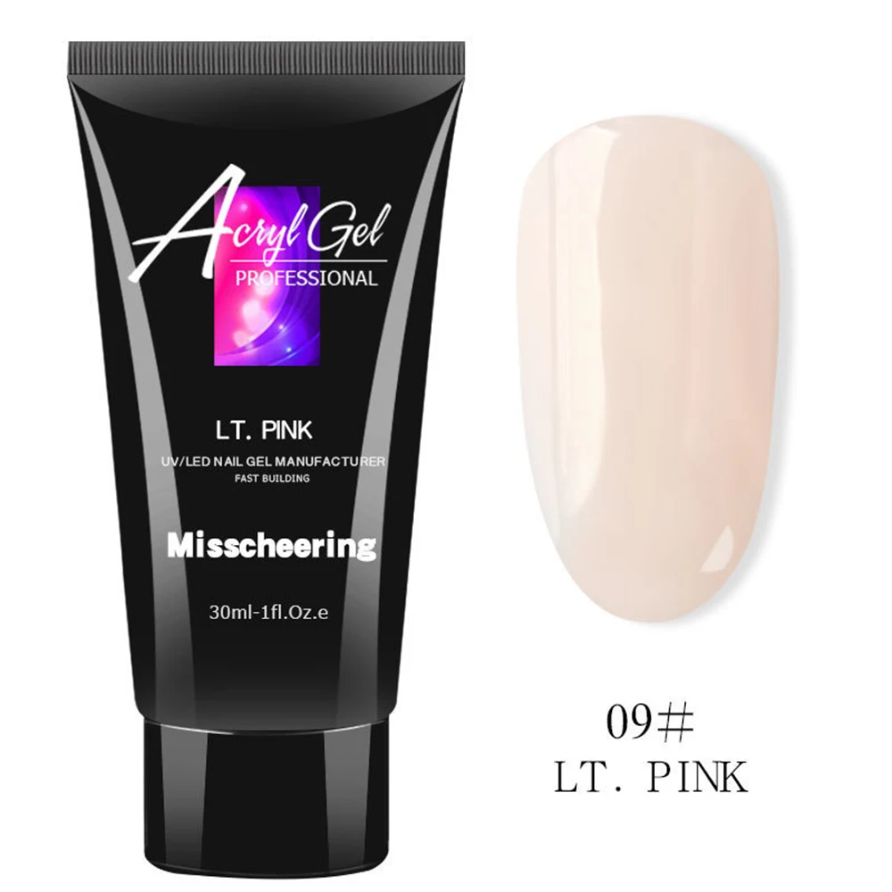 30ml Nail Builder 9 Color Poly Nail Gel Nail Acrylic Gel Crystal UV LED Builder Tips Enhancement Slip Solution Quick Extension G 30ml Nail Builder 9 Color Poly Nail Gel Nail Acrylic Gel Crystal UV LED Builder Tips Enhancement Slip Solution Quick Extension G