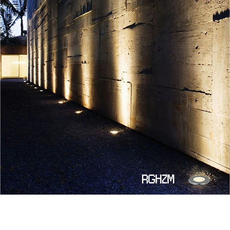 Garden Decoration Lamps 1W-5W LED Underground Light Ground Garden Path Floor Lamp Outdoor IP67