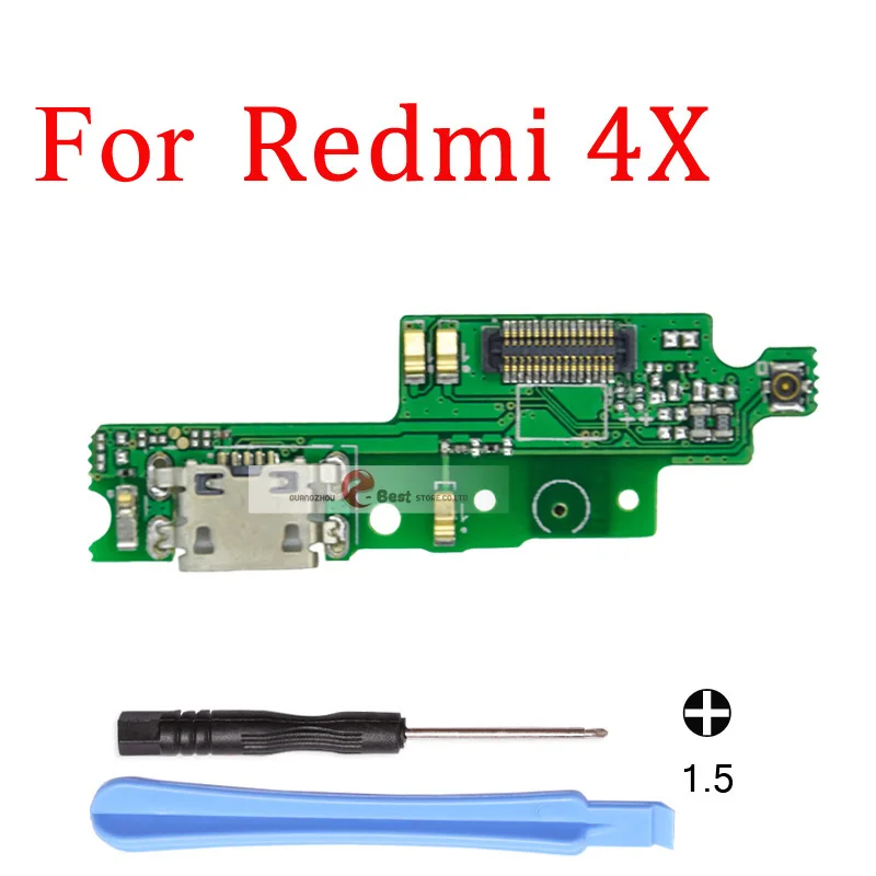 1 шт зарядное устройство черз порт USB разъем зарядный порт док-станция гибкий кабель для Xiaomi Redmi 3 3S 4A 4X 5A Примечание 4X Global 2 4 Note 3 Pro 5A - Цвет: For Redmi  4X
