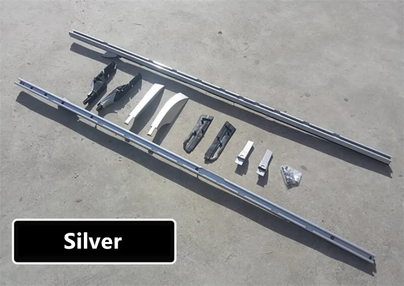 Полка на крышу для Land Rover Discovery 3 4 LR3 LR4 2003 2017 рельсы из алюминиевого сплава багажные