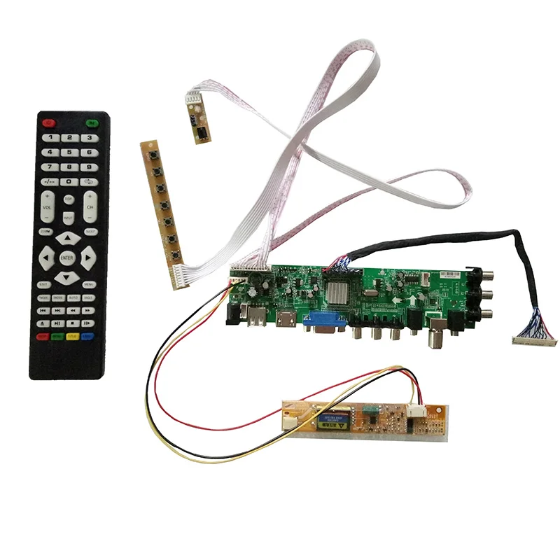 HDMI USB AV VGA ATV LCD Controller Driver Board For LTN141W3-L01 1280x800 Screen
