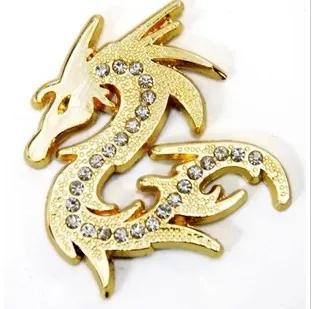 Поперечная граница для AliExpress EBay Металл Автомобильное уплотнение rs Dragon King бампер наклейки автомобиль модифицированный клей бумажные царапины автомобильное уплотнение