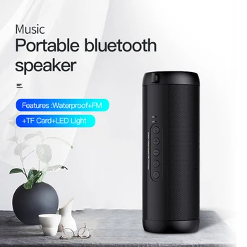 

New Portable bluetooth speaker Wireless 9D stereo for computer xiaomi waterproof Support FM Bluetooth Speaker 6W 1800mAh
