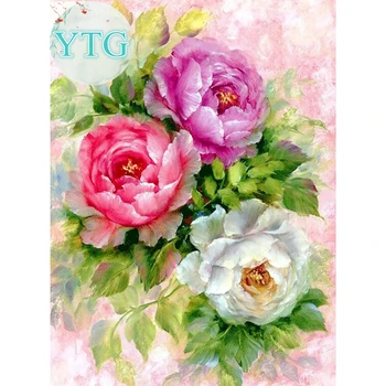 

Flower,Diamond Embroidery,Fashion,5D,Full,Diamond Painting,DIY,Needlework,Round Rhinestone,Mosaic,Cross Stitch,Home Decoration