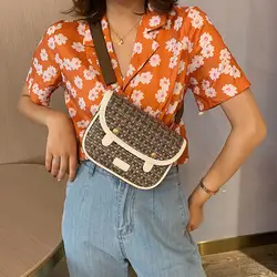 2019 Новая цветная шерстяная седельная сумка с магнитной пряжкой, женская сумка на плечо со смайликом