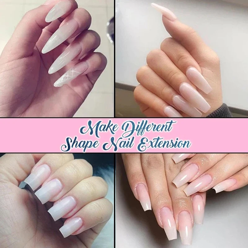 Fiber Cracked Nail Repair Gel Extension Building UV Nail Gel Varnish Broken Nails Repair Soak Off UV Gel Nail Repair Treatment 4