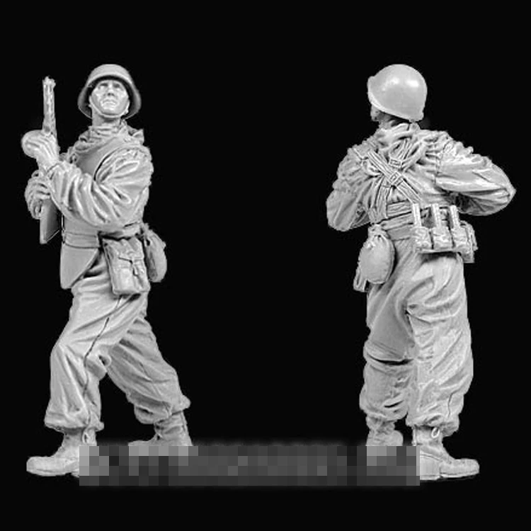 1/35 советских солдат, элитных штурмовых солдат, смоляная модель фигурки GK, солдатская военная тема Второй мировой войны в разобранном и неокрашенном комплекте