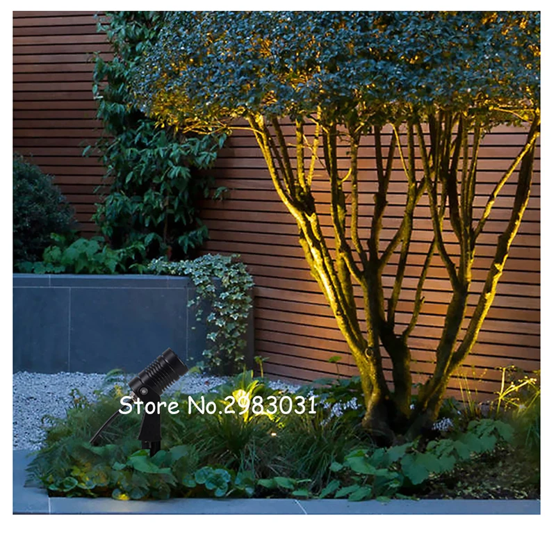 1W 3W 5W Outdoor Garden Landscape Light 220V 110V 12V LED Lawn Lamp COB Waterproof Lighting Led Light Garden Path Spotlights 5