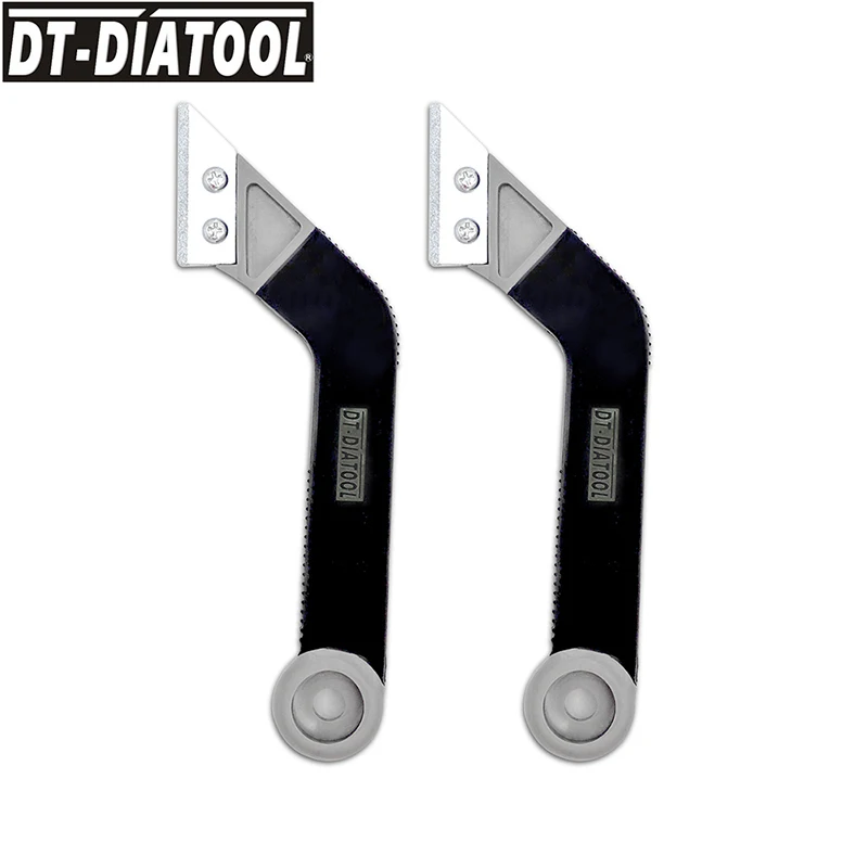 DT-DIATOOL 2pcs Grout Saw Masonry Tiling Tile Jointing Pointing Tile Cleaning Remover Tool Portable Tungsten Carbide Edge Blade