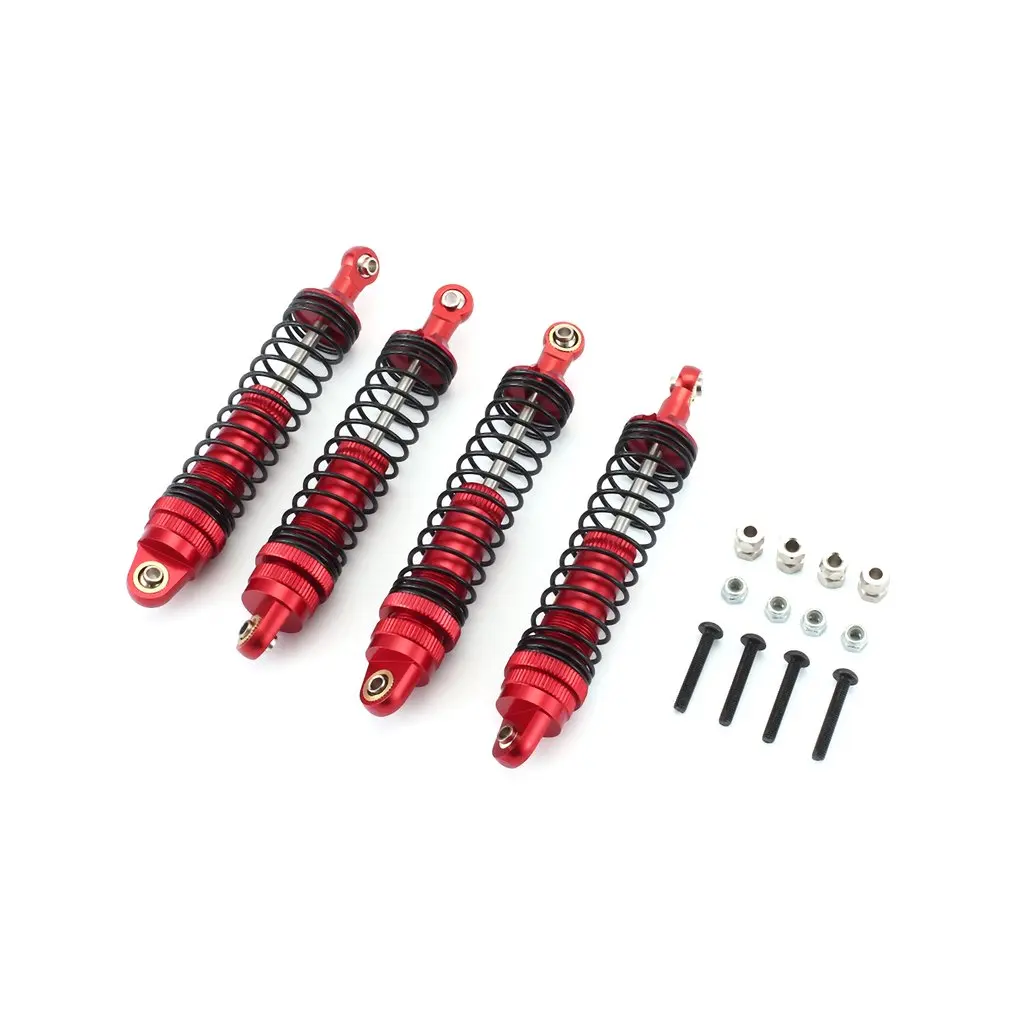 

Durable Rock Metal Oil Suspension Shocks Absorber 90mm For Scx10 Rc Car