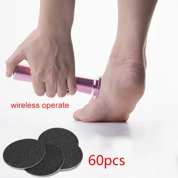 

Professional Electric Exfoliator Dead Skin Removal Foot Polisher Remover ReChargeable Electric Foot File EU Plug