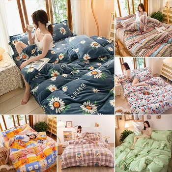 

New Fashion 3d Luxury Goose Down Duvet Stitched Size Thick Quilt Large Winter Full Quilt Extra Blanket Queen