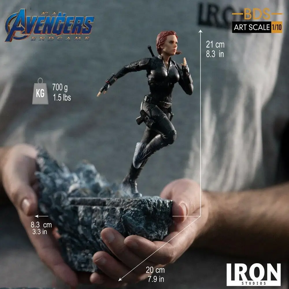 

Iron Studios 1/10th Black Widow Statue Avengers Endgame Figure Model Natasha Toy
