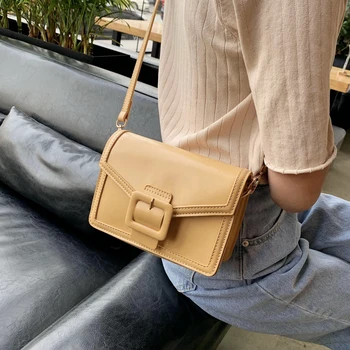 

Casual Pu Leather Crossbody Bags for Women High Quality Ladies Shoulder Bag Fashion Designer Female Handbags Messenger Bags New