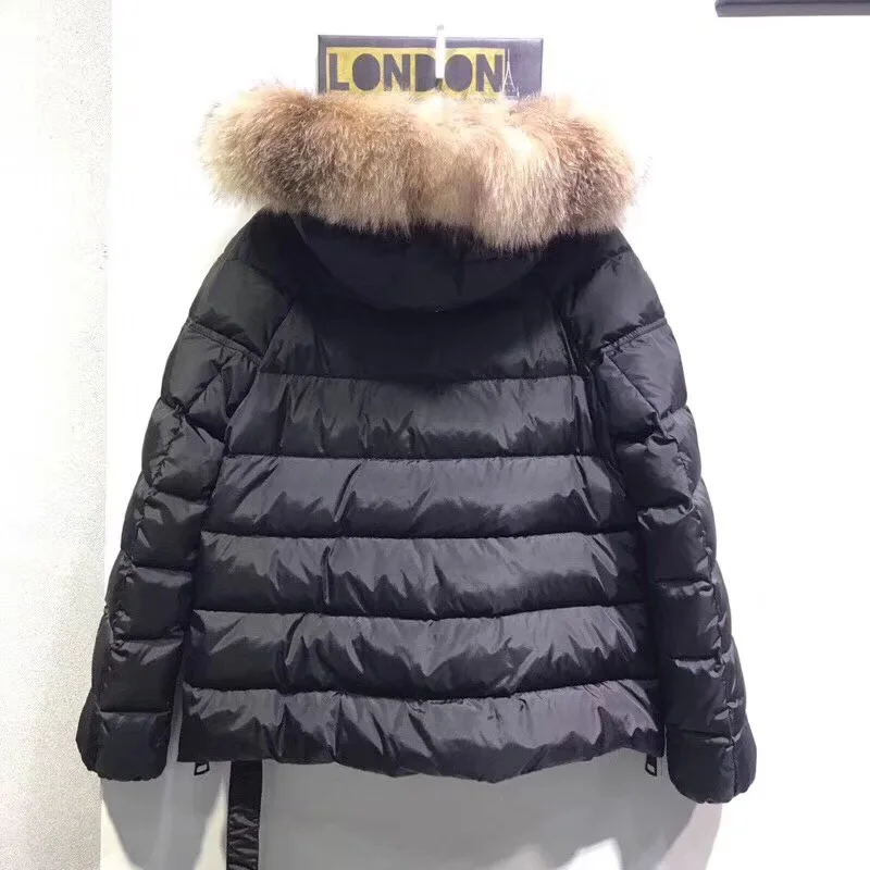Зимний пуховик, женские пуховые пальто, куртки, теплая женская пуховая парка, бренд, высокое качество, с лисьим мехом, теплая плотная куртка