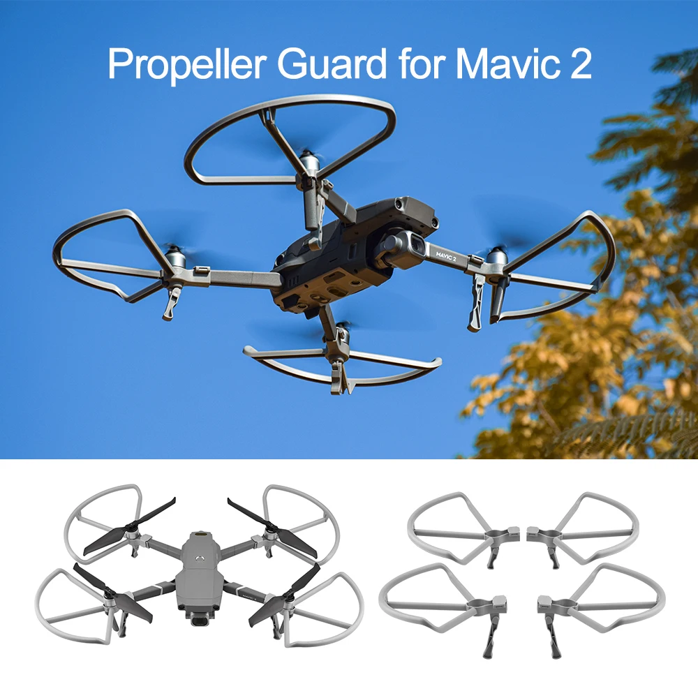 

Propeller Guard With Landing Gear for DJI Mavic 2 Pro Zoom Protector Quick Install Protective Cage Cover Extension Accessories