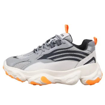 

Women Running Shoes Height Increasing Breathable Mesh Fashion Sport Shoes For Women Outdoor Casual Solid Color Ladies Sneakers