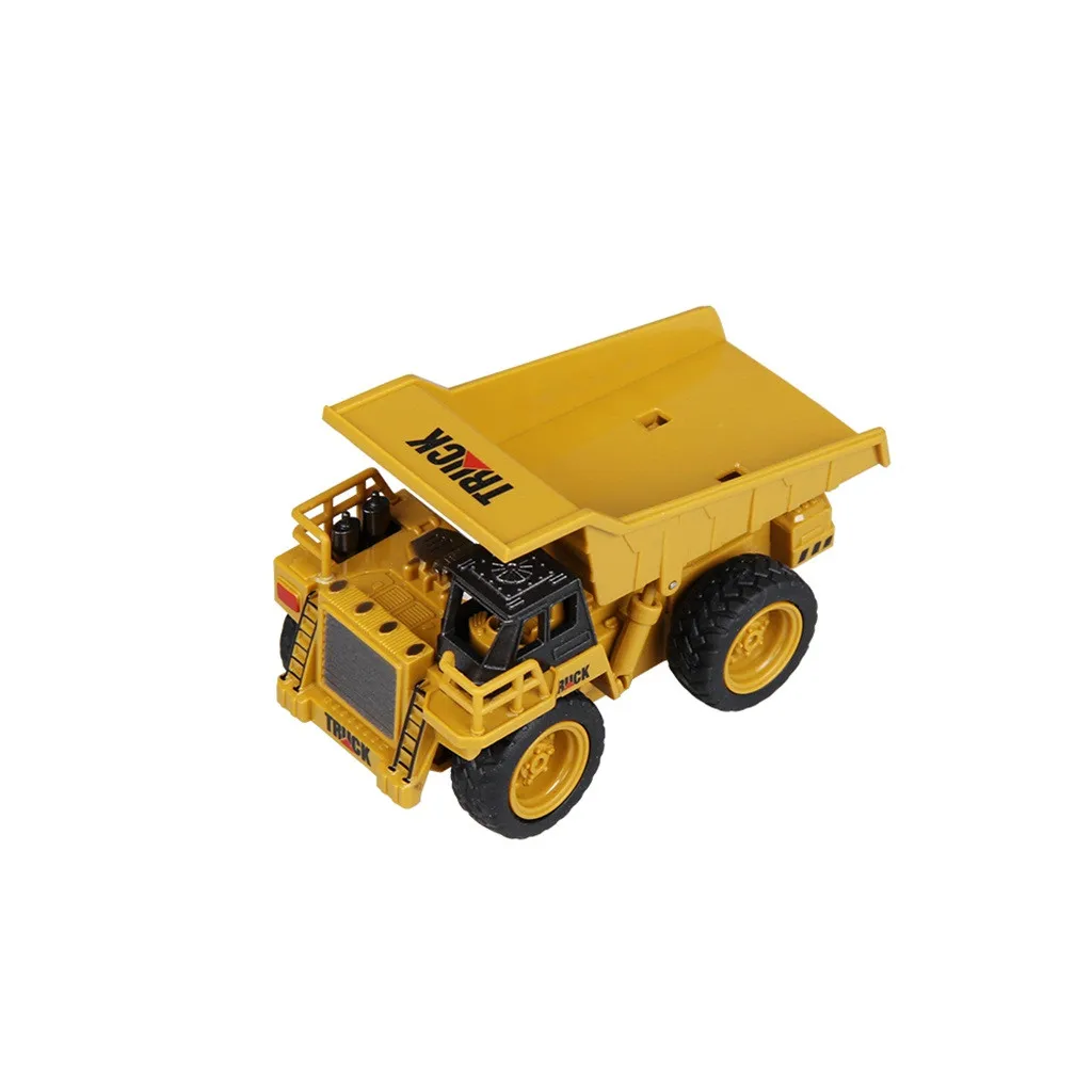 XQ0612NA RC беспроводной самосвал игрушечный экскаватор мини RC грузовик перезаряжаемый имитационный экскаватор Подарочная игрушка для детей L1219