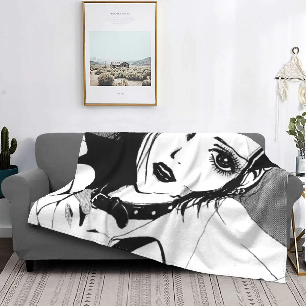 Hey Nana Osaki Blankets Classic Anime Manga Flannel Throw Blanket